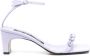 Sergio Rossi Hoge hak kristallen sandalen Purple Dames - Thumbnail 1