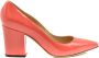 Sergio Rossi Lage Pumps Rood Dames - Thumbnail 1