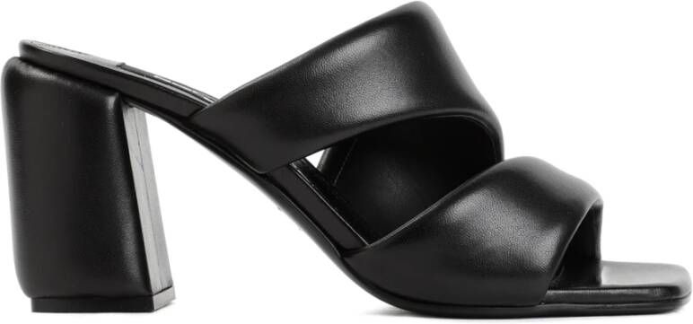 Sergio Rossi Luxe Spongy Sandalen Black Dames