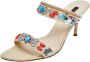 Sergio Rossi Pre-owned Canvas sandals Beige Dames - Thumbnail 1