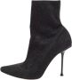 Sergio Rossi Pre-owned Fabric boots Black Dames - Thumbnail 1