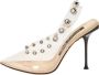 Sergio Rossi Pre-owned Fabric heels Beige Dames - Thumbnail 1
