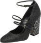 Sergio Rossi Pre-owned Fabric heels Black Dames - Thumbnail 1