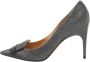 Sergio Rossi Pre-owned Fabric heels Gray Dames - Thumbnail 1