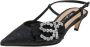 Sergio Rossi Pre-owned Fabric sandals Black Dames - Thumbnail 1