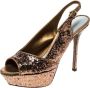 Sergio Rossi Pre-owned Fabric sandals Gray Dames - Thumbnail 1