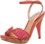 Sergio Rossi Pre-owned Fabric sandals Orange Dames - Thumbnail 1