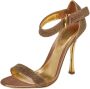 Sergio Rossi Pre-owned Fabric sandals Yellow Dames - Thumbnail 1