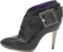 Sergio Rossi Pre-owned Leather boots Black Dames - Thumbnail 1