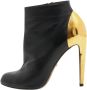 Sergio Rossi Pre-owned Leather boots Black Dames - Thumbnail 1