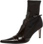 Sergio Rossi Pre-owned Leather boots Brown Dames - Thumbnail 1