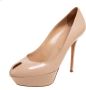 Sergio Rossi Pre-owned Leather heels Beige Dames - Thumbnail 1