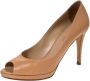 Sergio Rossi Pre-owned Leather heels Beige Dames - Thumbnail 1