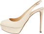 Sergio Rossi Pre-owned Leather heels Beige Dames - Thumbnail 1