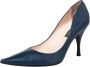 Sergio Rossi Pre-owned Leather heels Blue Dames - Thumbnail 1