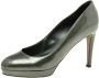 Sergio Rossi Pre-owned Leather heels Green Dames - Thumbnail 1