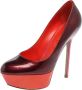 Sergio Rossi Pre-owned Leather heels Red Dames - Thumbnail 1