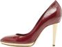 Sergio Rossi Pre-owned Leather heels Red Dames - Thumbnail 1