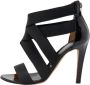Sergio Rossi Pre-owned Leather sandals Black Dames - Thumbnail 1
