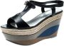 Sergio Rossi Pre-owned Leather sandals Black Dames - Thumbnail 1