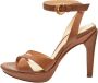 Sergio Rossi Pre-owned Leather sandals Brown Dames - Thumbnail 1