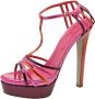 Sergio Rossi Pre-owned Leather sandals Multicolor Dames - Thumbnail 1