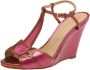 Sergio Rossi Pre-owned Leather sandals Pink Dames - Thumbnail 1