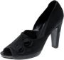 Sergio Rossi Pre-owned Suede heels Black Dames - Thumbnail 1