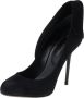 Sergio Rossi Pre-owned Suede heels Black Dames - Thumbnail 1
