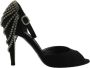 Sergio Rossi Pre-owned Suede sandals Black Dames - Thumbnail 1