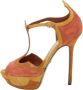 Sergio Rossi Pre-owned Suede sandals Multicolor Dames - Thumbnail 1