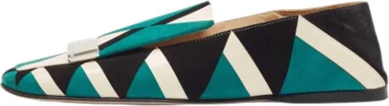 Sergio Rossi Pre-owned Suede sandals Multicolor Dames