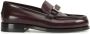 Sergio Rossi Rode Leren Gespdetail Platte Schoenen Red Dames - Thumbnail 1