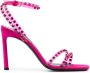 Sergio Rossi Sandalen met kristalversiering en hoge hakken Roze Dames - Thumbnail 1