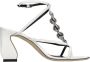 Sergio Rossi Sandalen Wit - Thumbnail 1