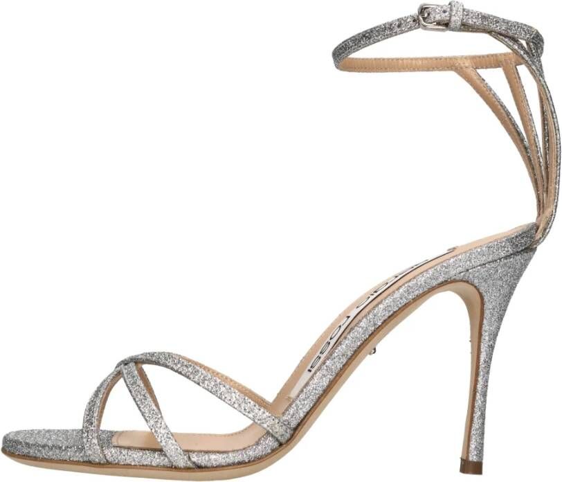 Sergio Rossi Sandalen Zilver