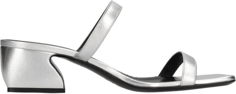 Sergio Rossi Sandalen Zilver