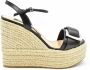Sergio Rossi Verrijk je zomergarderobe met deze sleehak sandalen Black Dames - Thumbnail 1