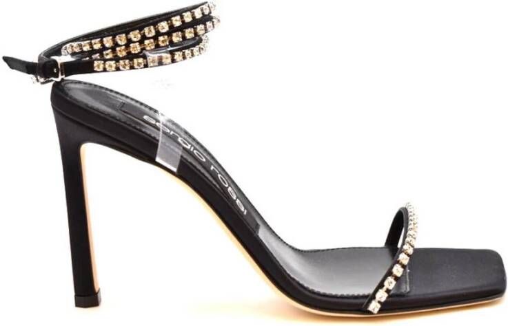 Sergio Rossi Hoge hak sandalen voor vrouwen Black Dames