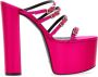 Sergio Rossi Satin Sandal - Thumbnail 1