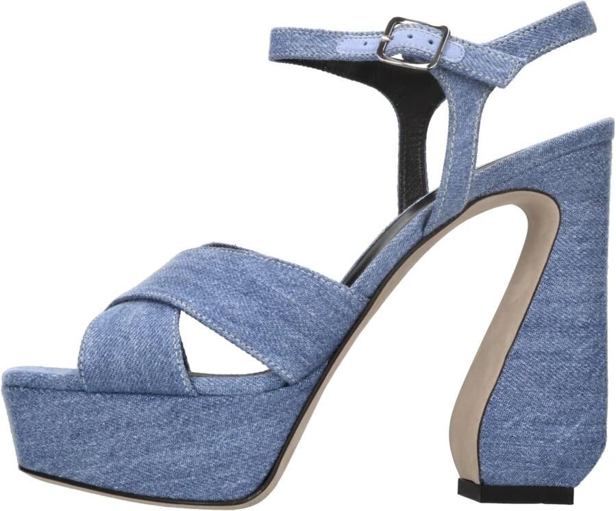 Sergio Rossi Denim Sandalen