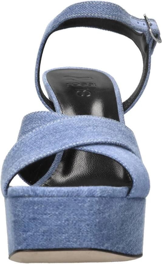 Sergio Rossi Denim Sandalen - Foto 3
