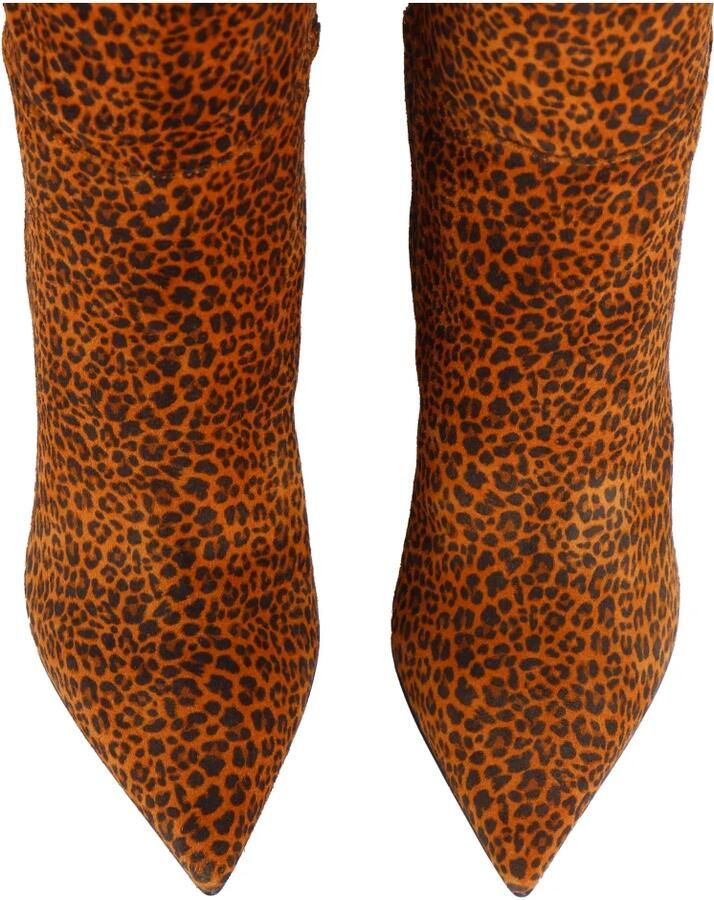 Sergio Rossi Enkellaarsjes met luipaardprint - Foto 2