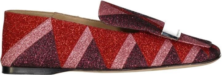 Sergio Rossi Glitter Loafers