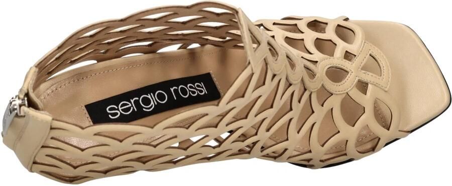 Sergio Rossi Laarzen Beige