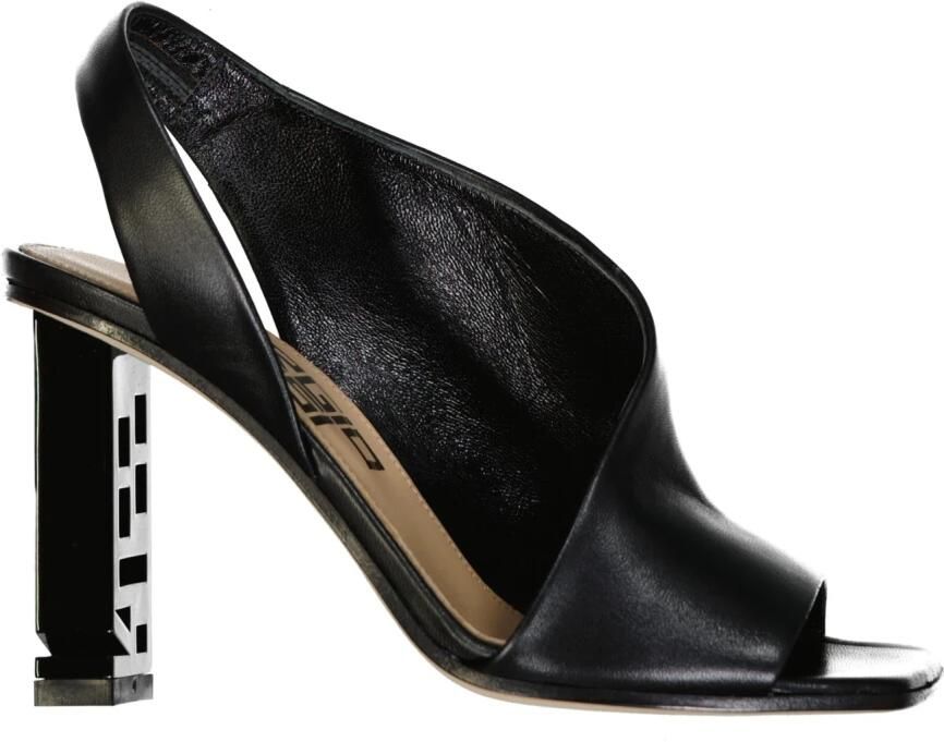 Sergio Rossi Leren Sandalen