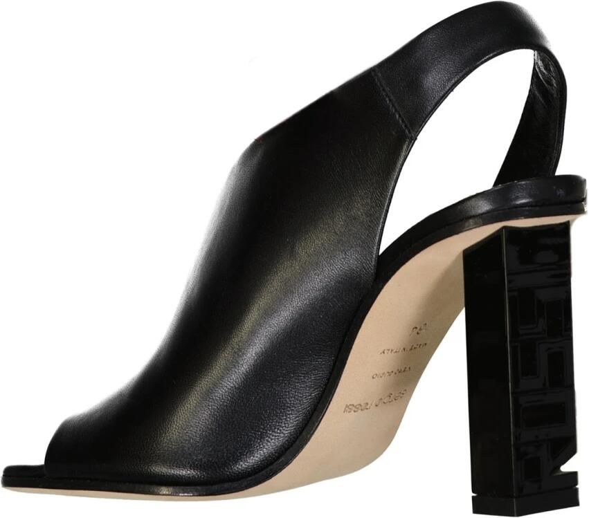 Sergio Rossi Leren Sandalen - Foto 2