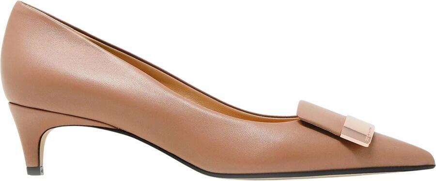 Sergio Rossi Roze Leren Pumps