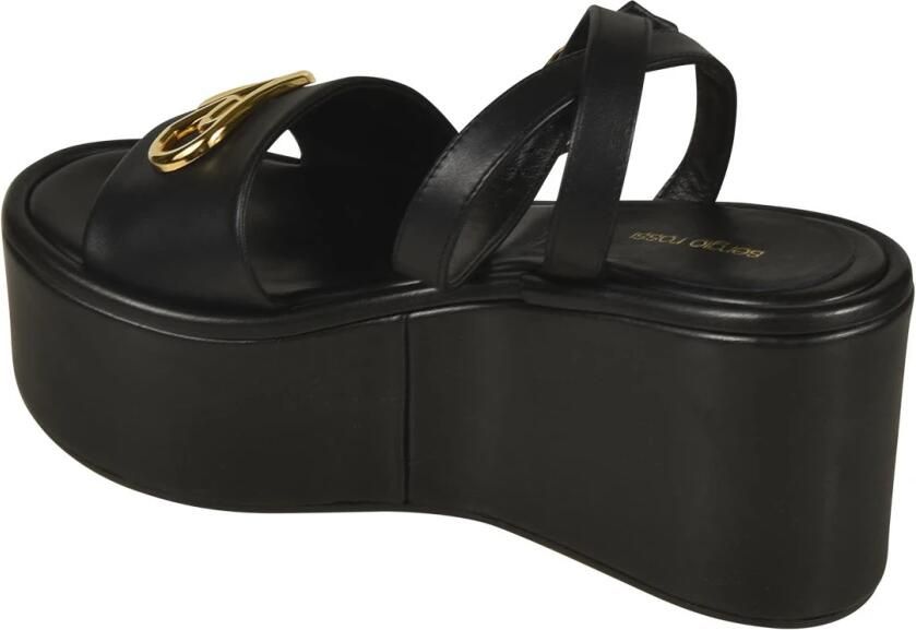 Sergio Rossi Sandalen met sleehak - Foto 2