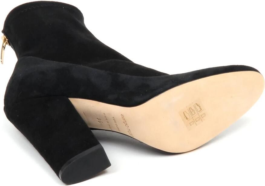 Sergio Rossi Suede Stretch Boot Shoe Model A75281 - Foto 3